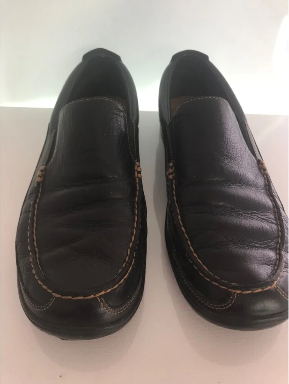 Cole Haan Dark Brown Men's Venetian Slip On Loafer Mens 9M Casual Wear